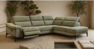 Tissu NAVIGLI Kaki clair