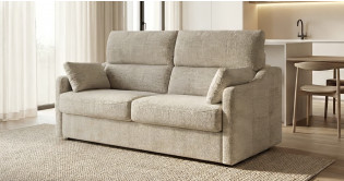 MAXIMUS convertible matelas 18cm tissu ou cuir système express FAST'BED